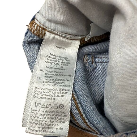 Madewell ‘The Perfect Vintage Jean’ in “Ainsworth” Wash Size 29 Raw Hem - Picture 4 of 9